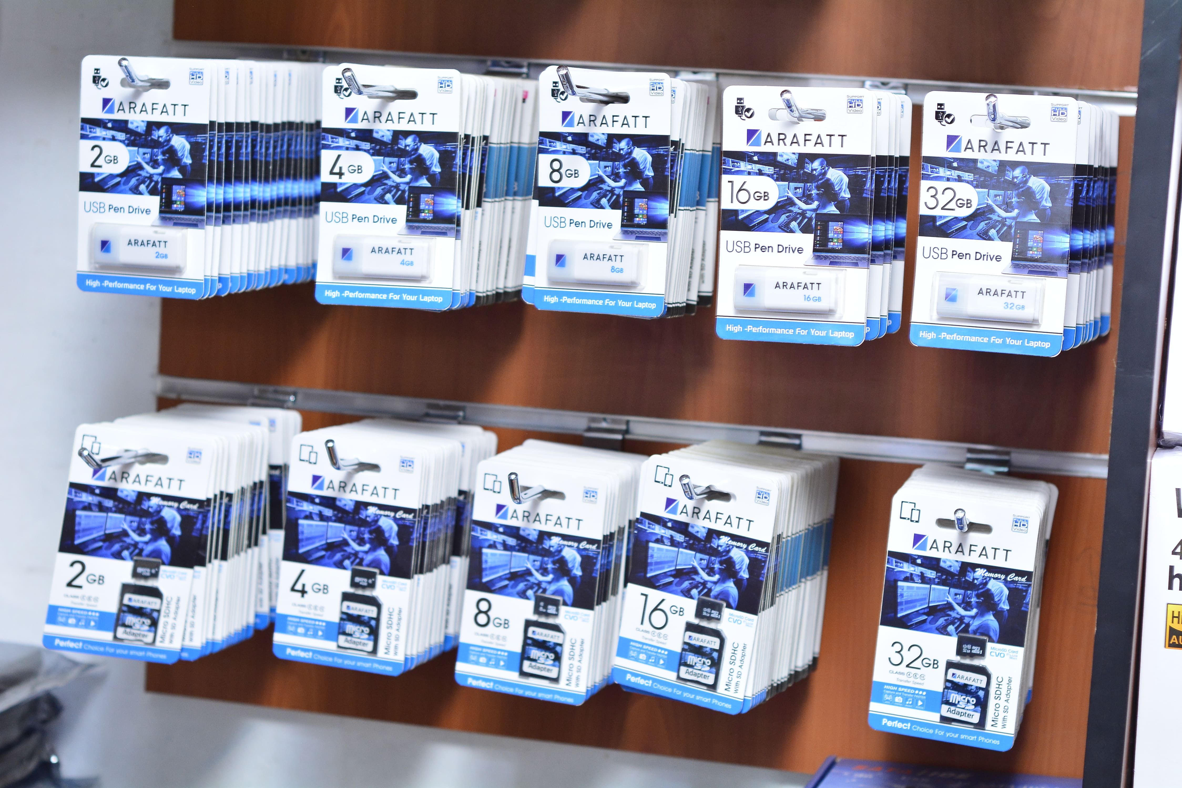 Arafatt Flasdrives 2gb-64gb