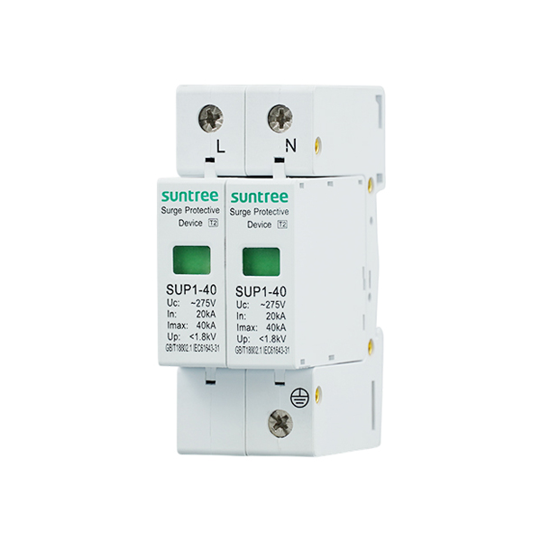 Suntree Surge Protective Device/OVR AC, 40ka, 240Vac, 2-pole