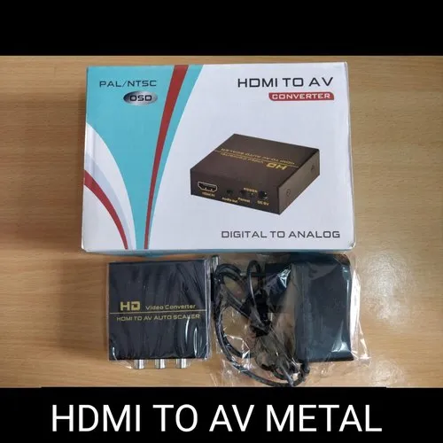 AV RCA TO HDMI Metalic