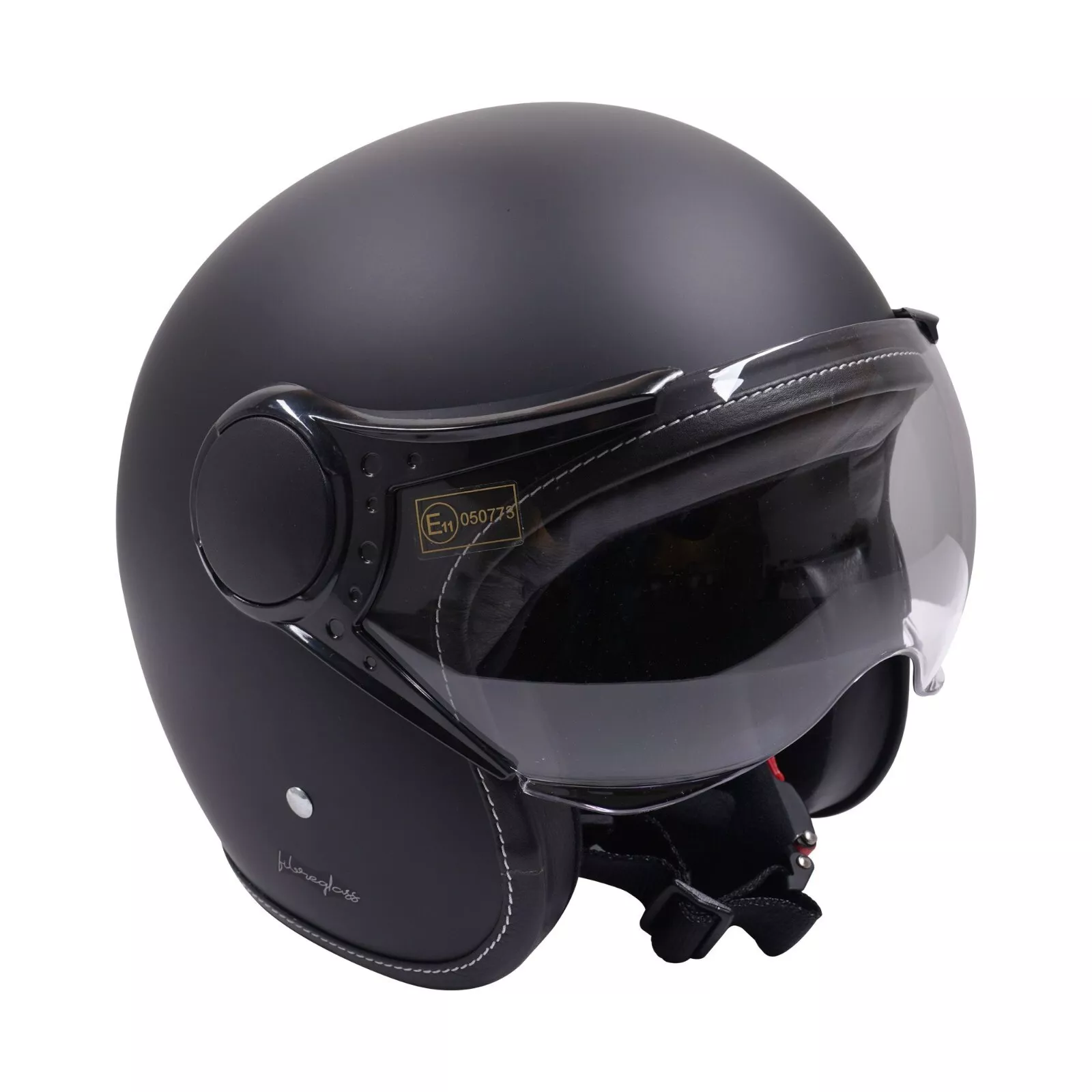 OPEN FACE HELMET 2XL BLACK