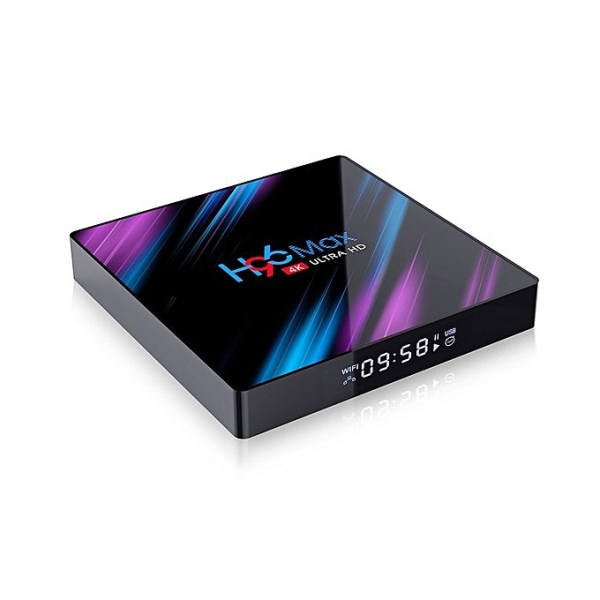 H96 max android tv box square ram 4gb 64gb rom