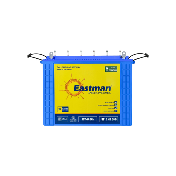 Eastman 200Ah 12V Tall Tubular Deep Cycle Battery