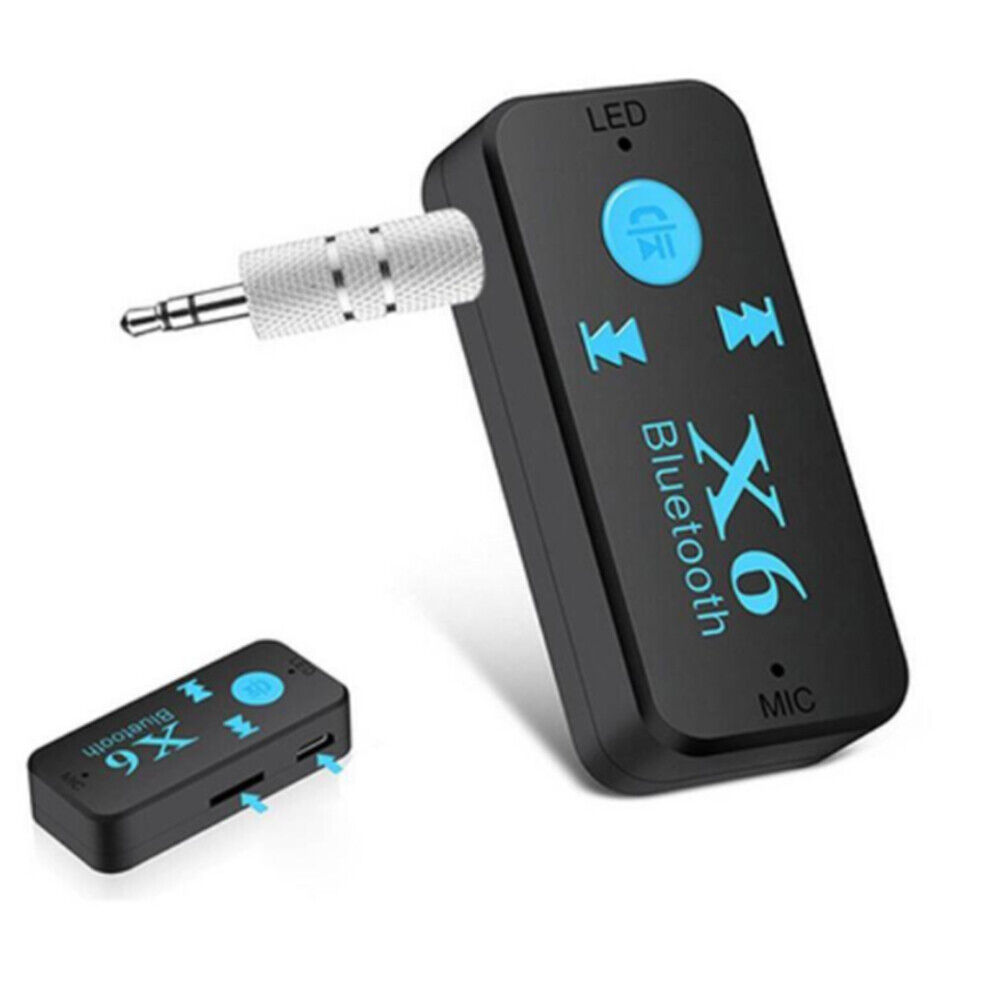 Bluetooth receiver stereo auxillary x6