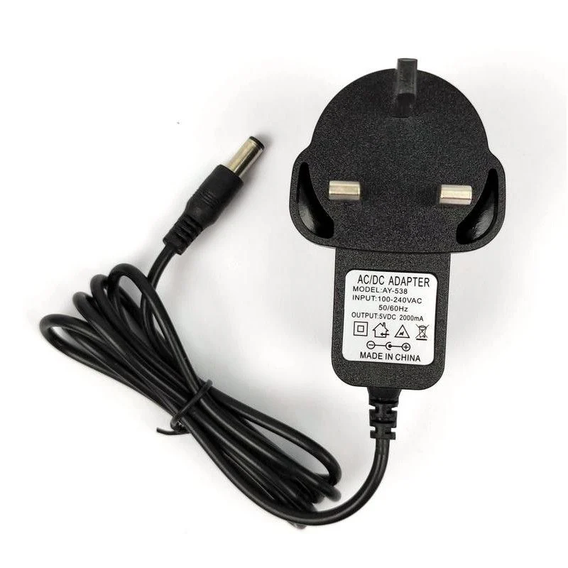 5V 2A Wall Charger Power Supply Adapter, 10W Universal ACDC ...
