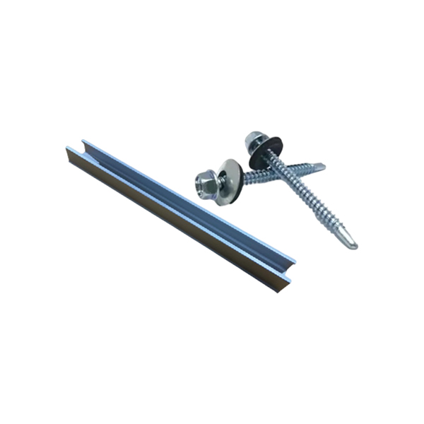 Aluminium Mini Rail Solar Mounting Structure