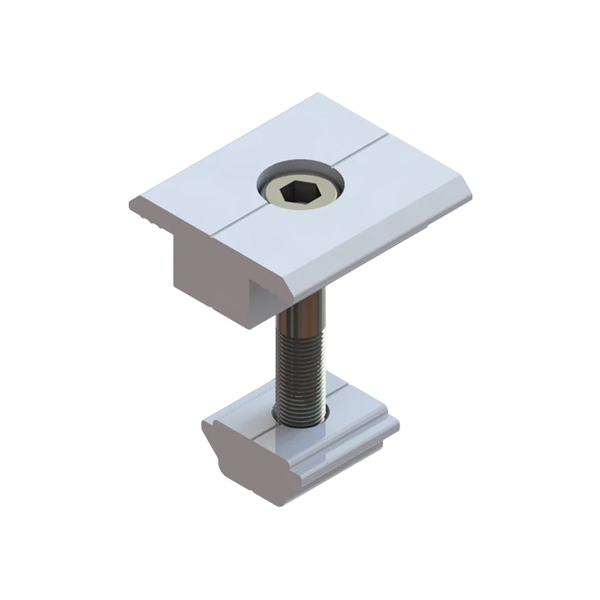 Aluminium Mid Clamp Solar Mounting Structure