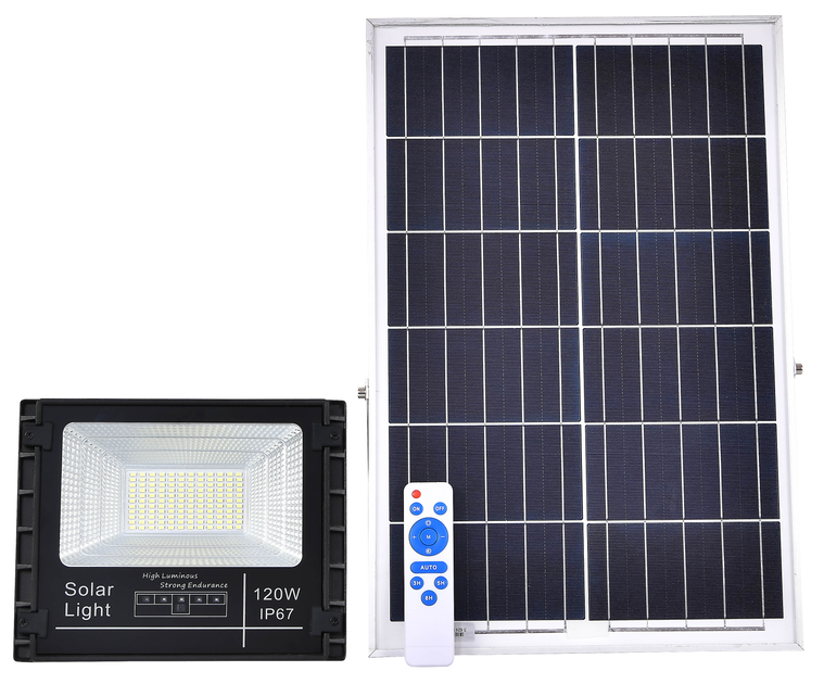 120W Solar LED Floodlights