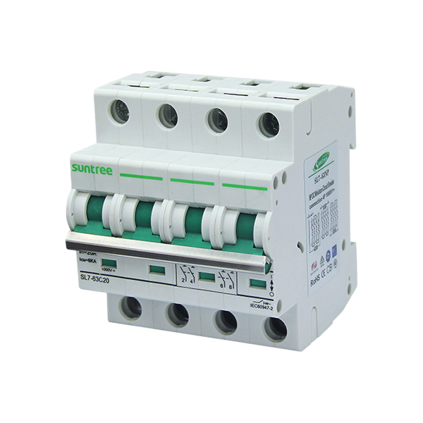 Suntree DC MCB 20amp, 32amp, 63amp, 4-pole, 1000vdc Circuit ...