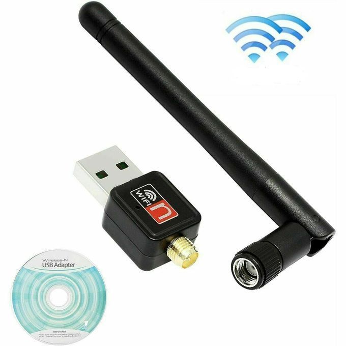 Wifi adapter for pc 300mbps with antena